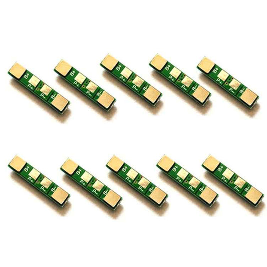 10pcs 3.7V Lithium Battery Protection Board Polymer Overcharge and Overdischarge Protection Board, 3.7V 3A