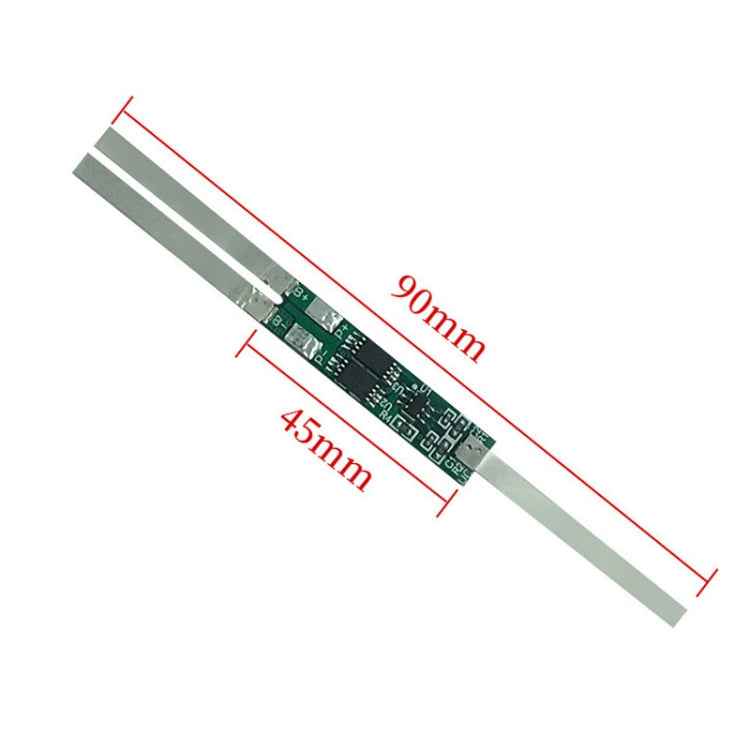 5pcs 7.4V Plus Nickel Long Strip Lithium Battery Protection Board 6A Overcurrent Battery Protection Board, 7.4V 6A