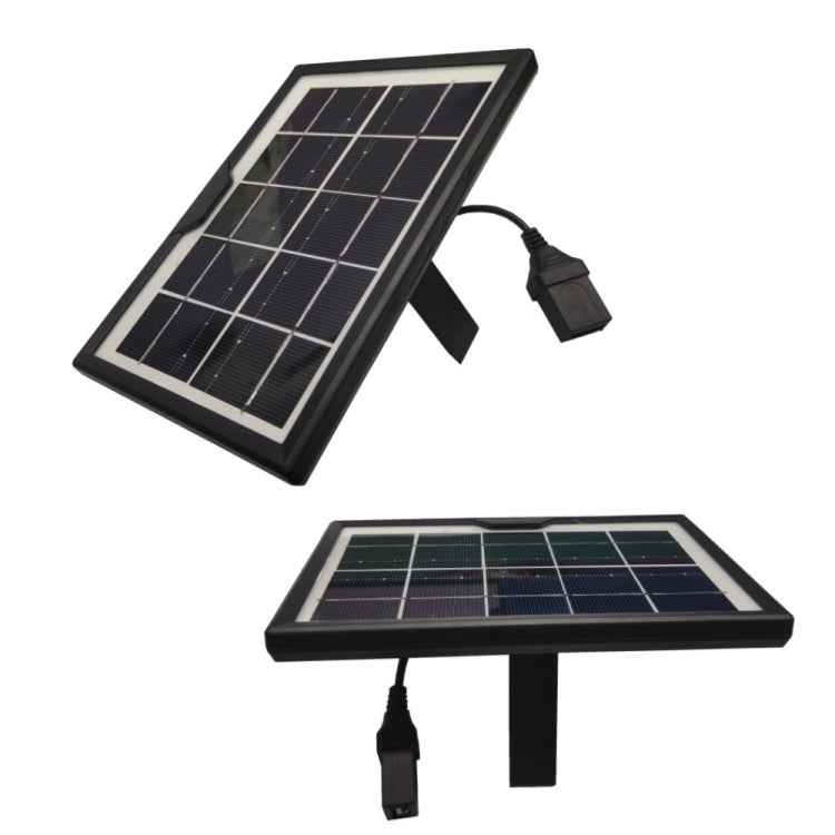 Small Table Lamp Flashlight With USB Female Head 5V/1.8W Solar Panel, Solar Panel
