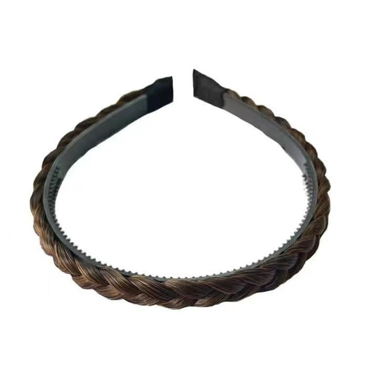Wide-Brimmed Twisted Braid Hoops Wig Non-Slip Hair Accessories, 1cm-Natural Black, 1cm-Light Brown, 1cm-Deep Brown, 1.5cm-Natural Black, 1.5cm-Light Brown, 1.5cm-Deep Brown, 1.8cm-Natural Black, 1.8cm-Light Brown, 1.8cm-Deep Brown                      ...