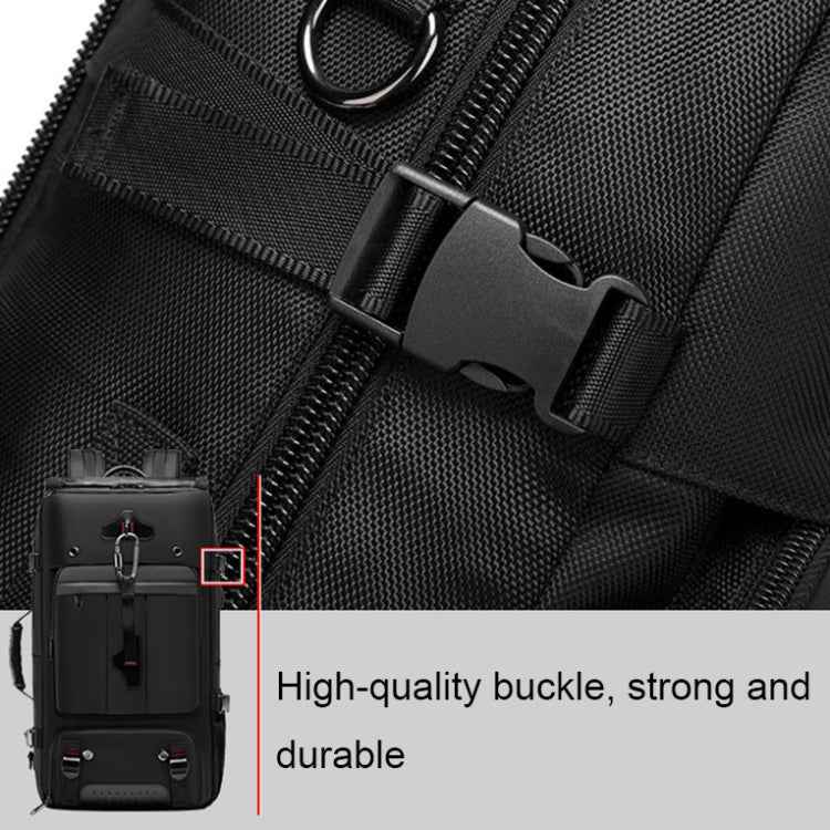 Multifunctional Large-capacity Waterproof Outdoor Mountaineering Backpack with USB Port