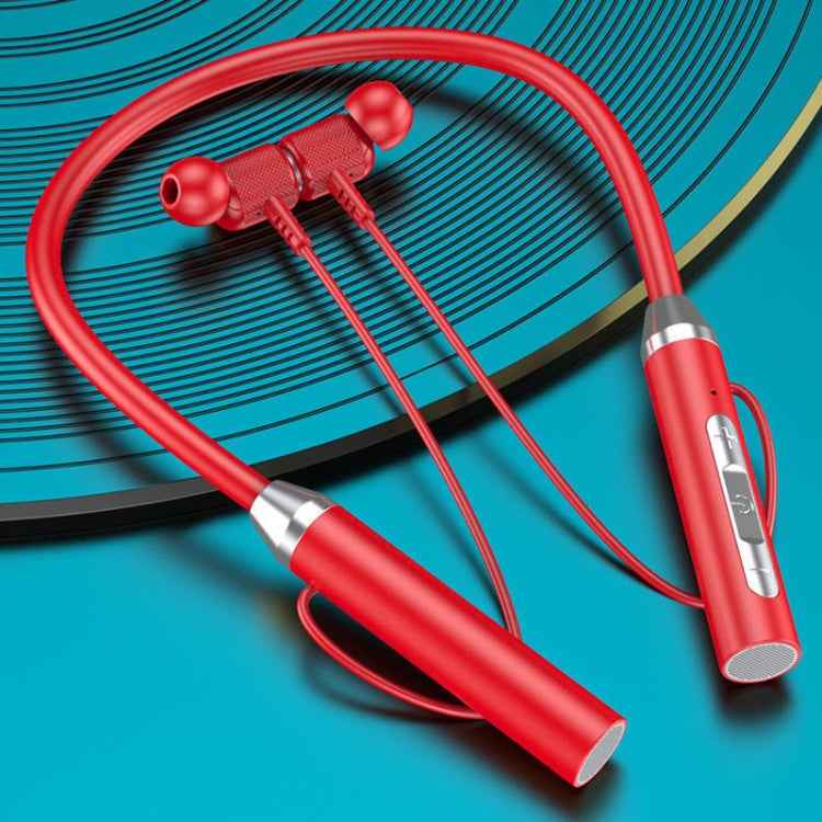 Wireless Hanging Neck Long Battery Life Sports Binaural Bluetooth Headset