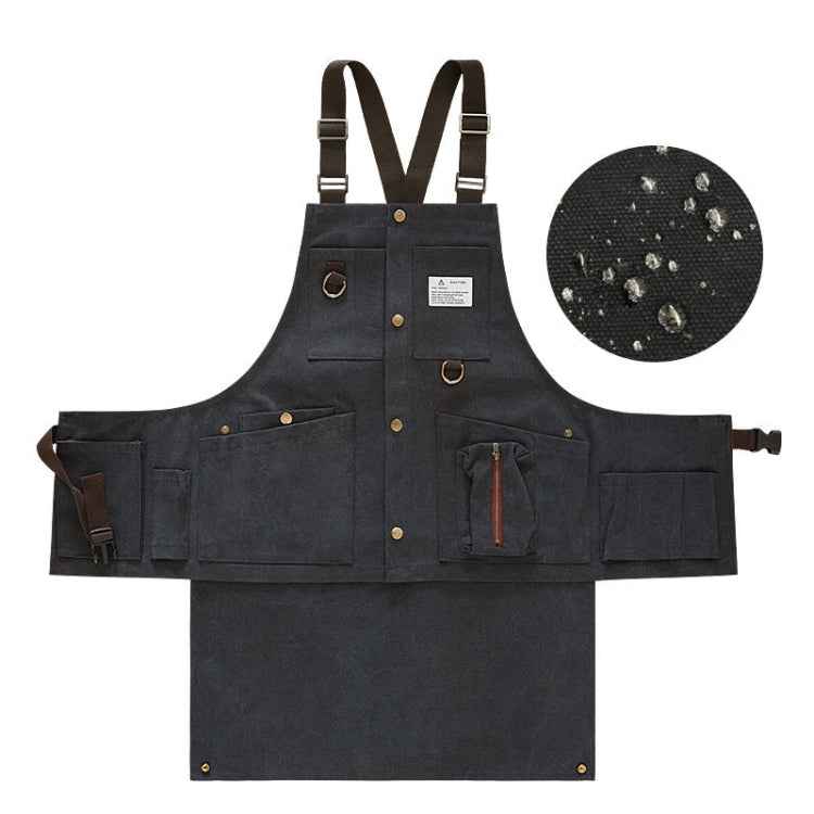 Canvas Electric Craftsmen Multi Pocket Tool Apron