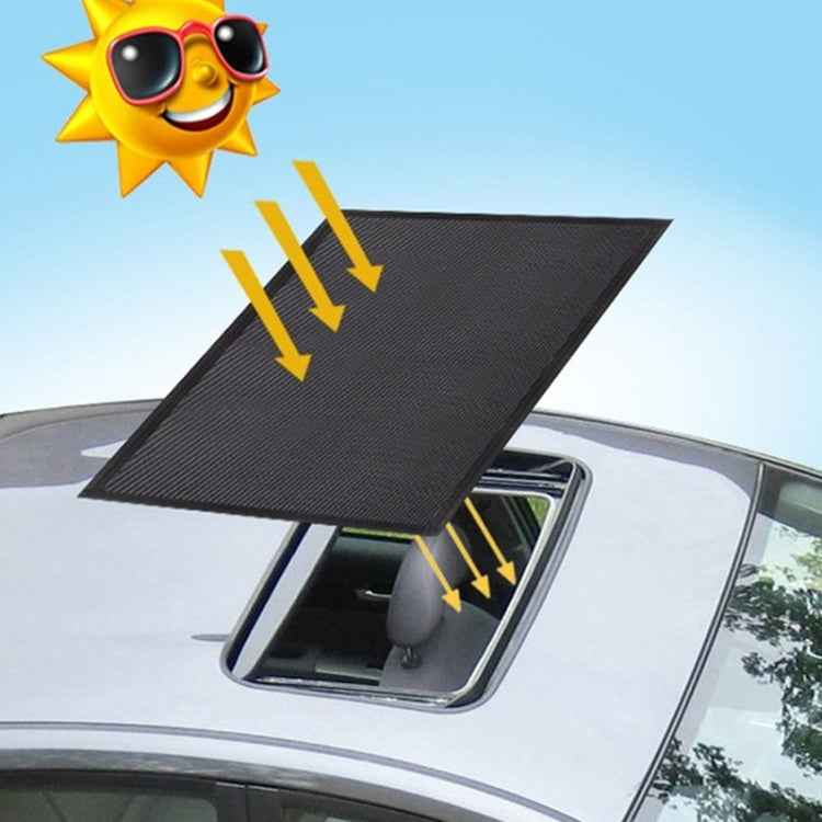 Car Sunroof Magnetic Suction Anti-Mosquito Cover Anti-Mosquito Screen Window, 100x65cm