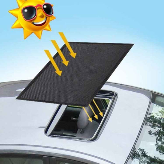 Car Sunroof Magnetic Suction Anti-Mosquito Cover Anti-Mosquito Screen Window, 100x65cm