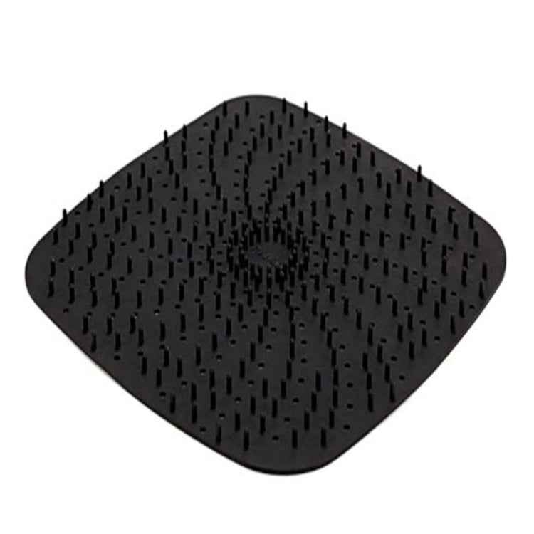 Air Fryer Reusable Silicone Liner Mat Non-Stick Steamer Pad Kitchen Accessories, Round 20cm Black, Round 20cm Red, Square Black 20.2cm, Square Red 20.2cm, Square Red 23cm, Square Black 23cm