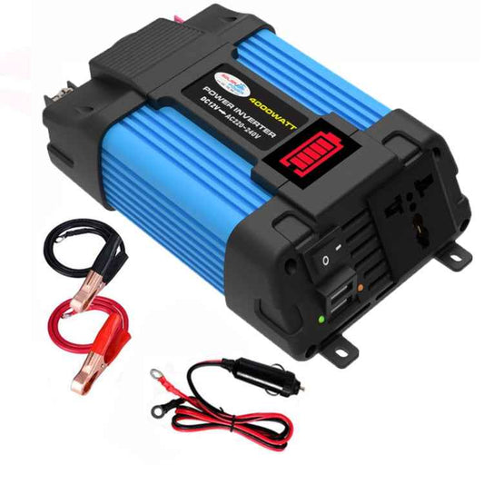SOLIKE TECH Vehicle Inverter Sine Wave Convertor Auto Inverter, 12V-220V 300W, 12V-110V 300W, 12V-220V 500W, 12V-110V 500W