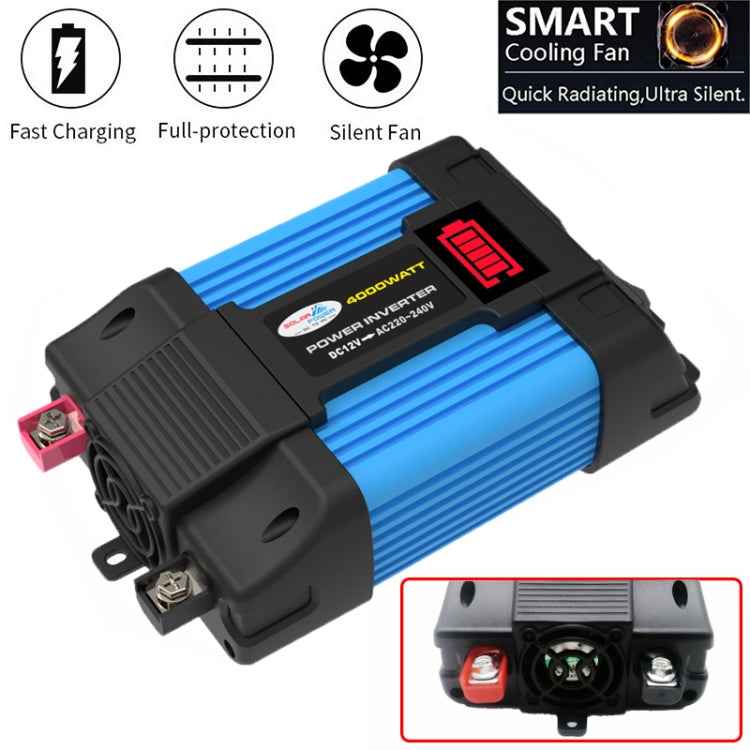 SOLIKE TECH Vehicle Inverter Sine Wave Convertor Auto Inverter, 12V-220V 300W, 12V-110V 300W, 12V-220V 500W, 12V-110V 500W