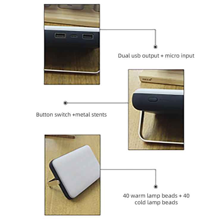 Outdoor Camping LED Light Waterproof USB Rechargeable Lighting, YL205