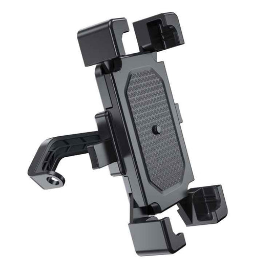 Shockproof Motorcycle Mobile Phone Holder Outdoor Bike Navigation Holder, Rearview Mirror, Handlebars