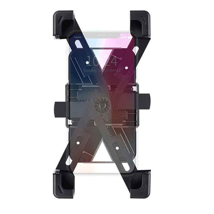 Shockproof Motorcycle Mobile Phone Holder Outdoor Bike Navigation Holder, Rearview Mirror, Handlebars