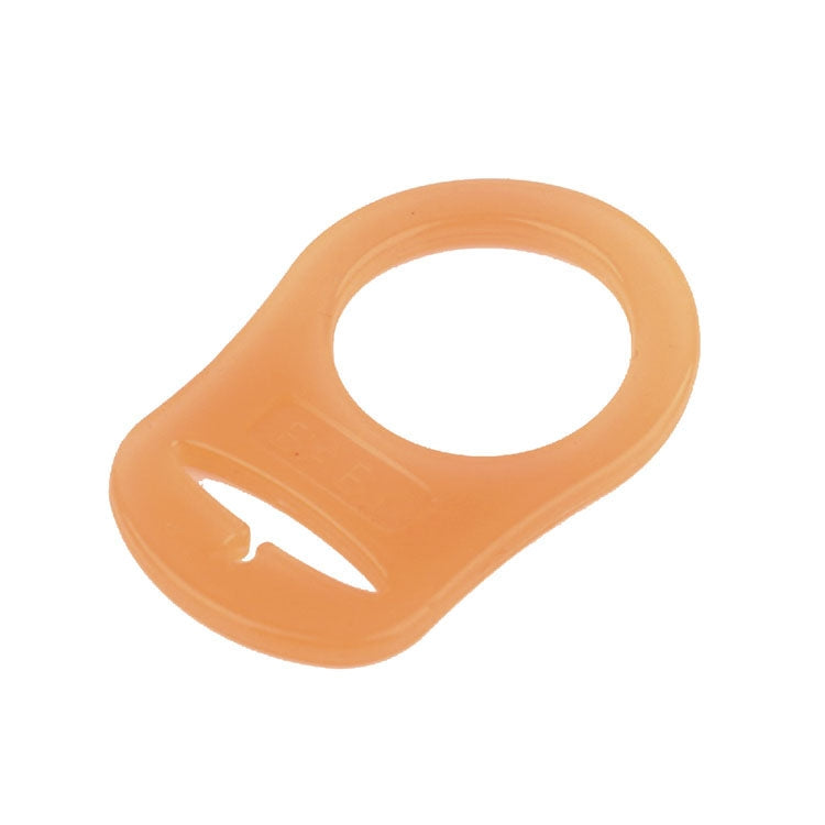 10pcs Dummy Pacifier Holder Clip Adapter Ring Button Style Pacifier Adapter