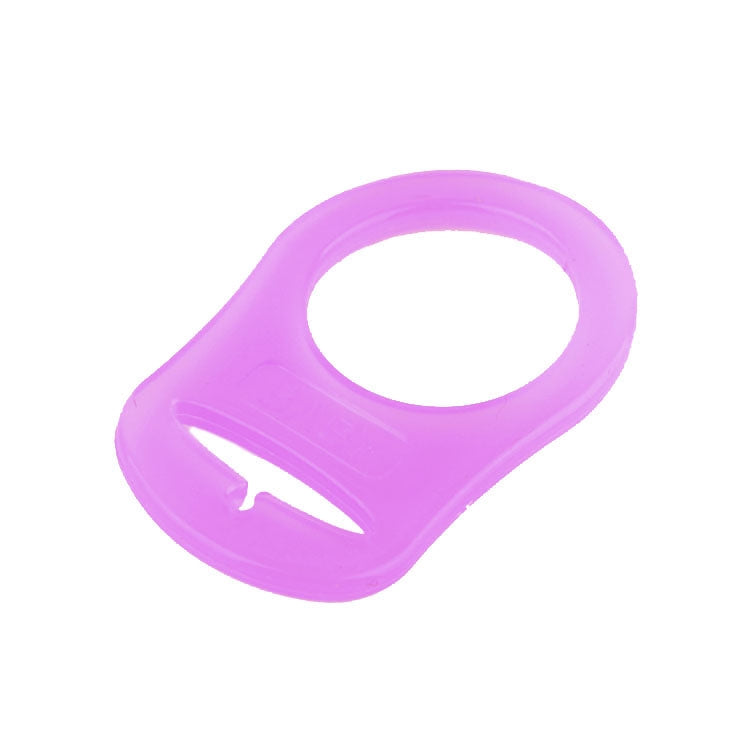 10pcs Dummy Pacifier Holder Clip Adapter Ring Button Style Pacifier Adapter