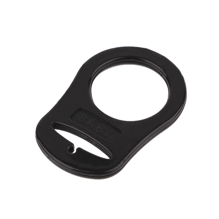 10pcs Dummy Pacifier Holder Clip Adapter Ring Button Style Pacifier Adapter