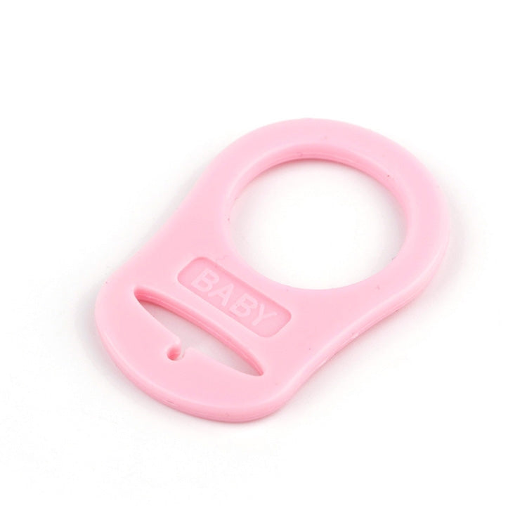 10pcs Dummy Pacifier Holder Clip Adapter Ring Button Style Pacifier Adapter