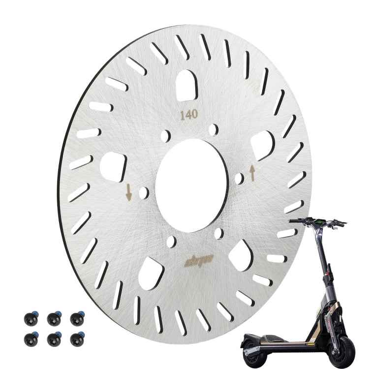 For Xiaomi Ninebot Electric Scooter GT1 GT2 140mm 6 Hole Disc Brake