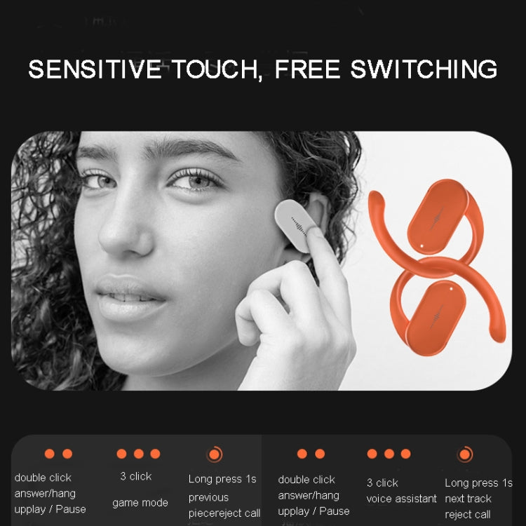 HD313 Earhook OWS Noise Reduction Bluetooth Earphone Subwoofer Sport Wireless Headset