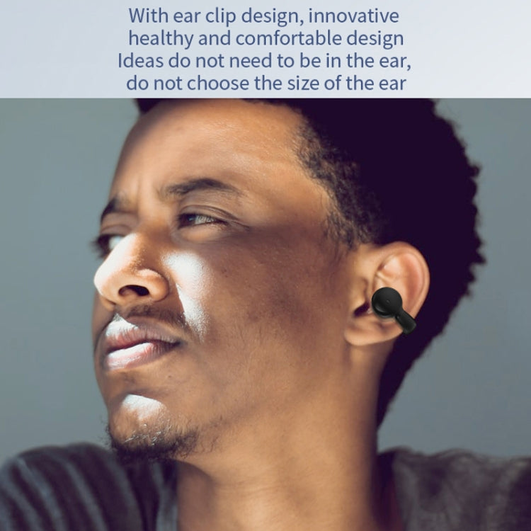 Single Ear Stereo Ear Clamp Type Bone Conduction Bluetooth Earphone, YX09 (Pink), YX09 (Skin Color), YX09 (Black), YX09 (White)