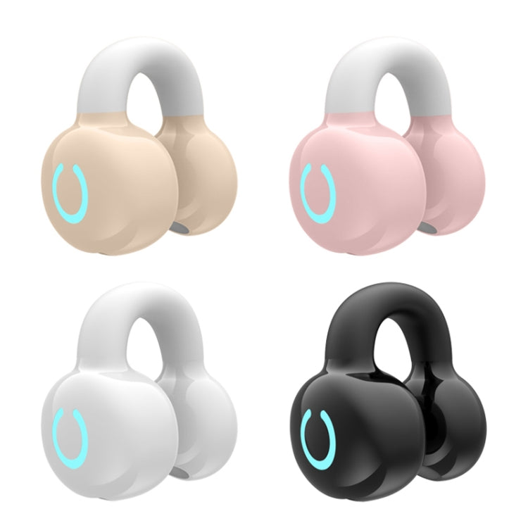 Single Ear Stereo Ear Clamp Type Bone Conduction Bluetooth Earphone, YX09 (Pink), YX09 (Skin Color), YX09 (Black), YX09 (White)