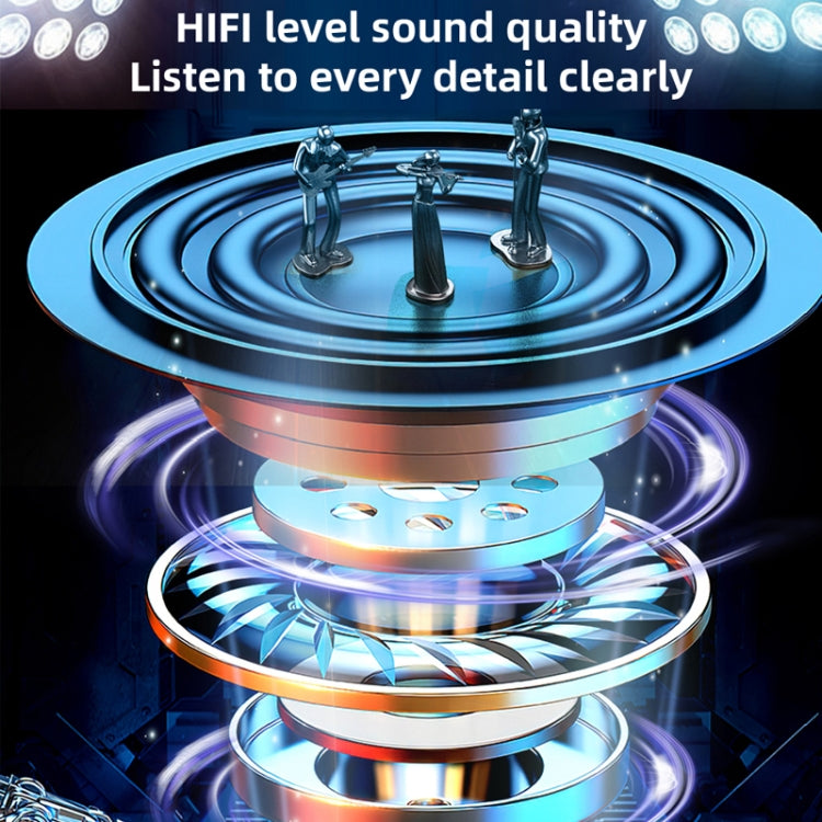 Ear Clip Type Sound Conduction Concept Bluetooth Earphone With Digital Display Charging Compartment, FK8 Black, FK8 White, FK8 Blue