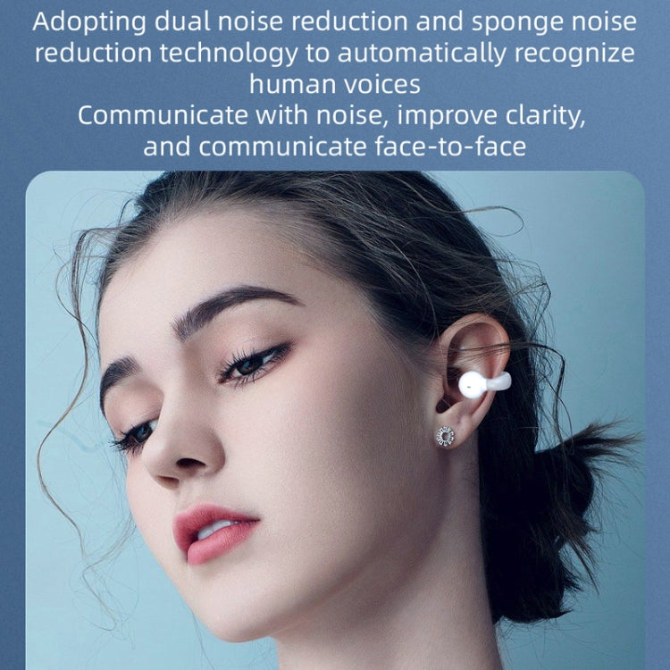 Ear Clip Type Sound Conduction Concept Bluetooth Earphone With Digital Display Charging Compartment, FK8 Black, FK8 White, FK8 Blue