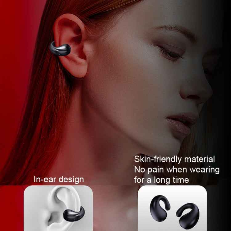 Clip-on Wireless Bluetooth Earphone With Digital Charging Compartment