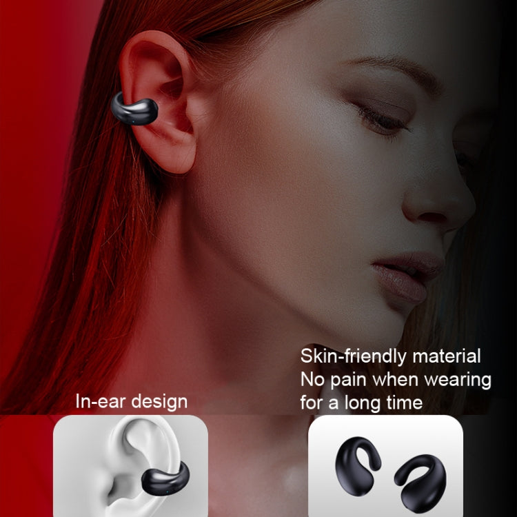 Clip-on Wireless Bluetooth Earphone With Digital Charging Compartment