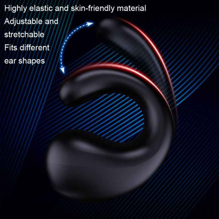 Clip-on Wireless Bluetooth Earphone With Digital Charging Compartment