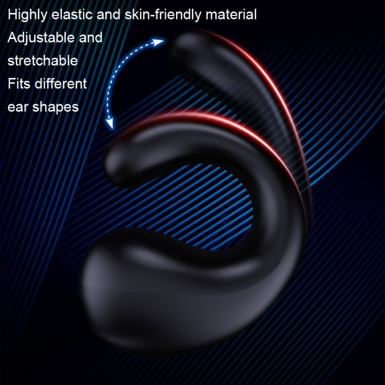 Clip-on Wireless Bluetooth Earphone With Digital Charging Compartment