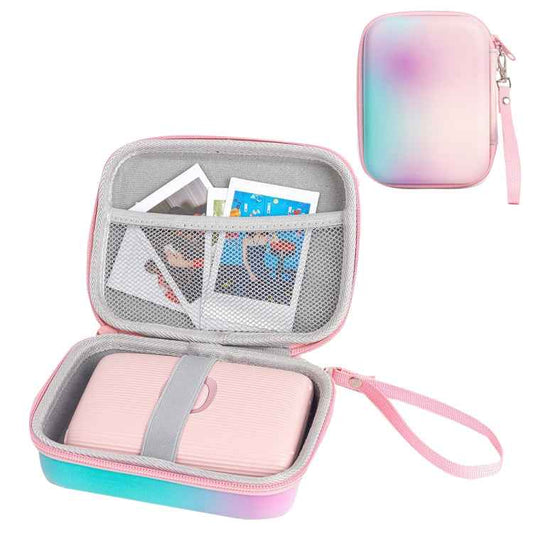For FUJIFILM Instax Mini EVO / Link2 Printer Hard Shell EVA Storage Bag, Gradient Color