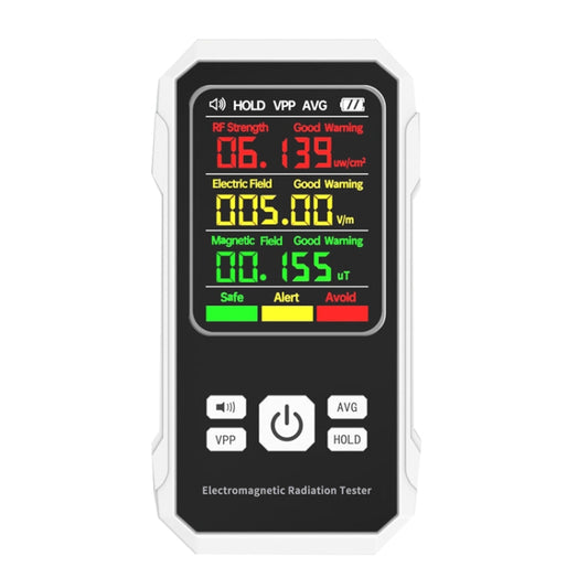 Electromagnetic Radiation Detector High Frequency Radiation Detector, VT-ER1 Black, VT-ER1 White