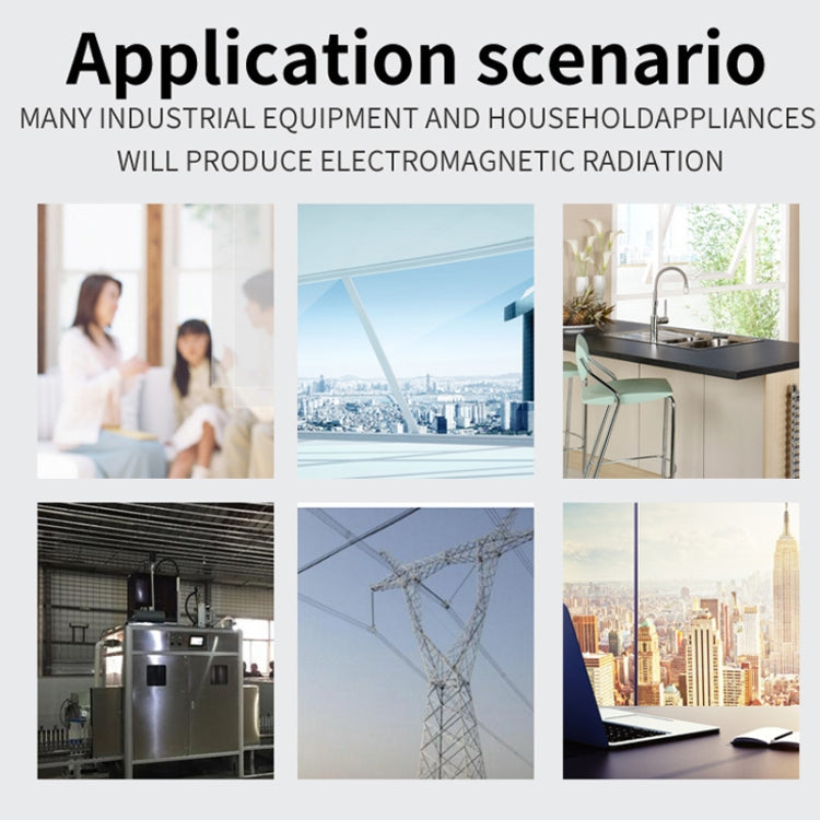 Electromagnetic Radiation Detector High Frequency Radiation Detector, VT-ER1 Black, VT-ER1 White
