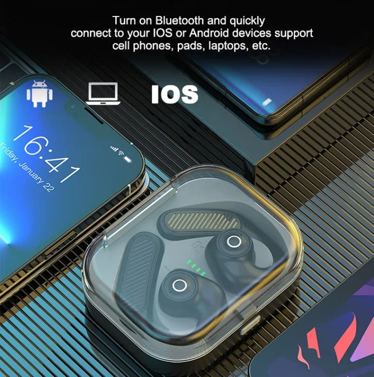 K23  TWS Hanging Ear Earphones Air Conduction Bluetooth Headset