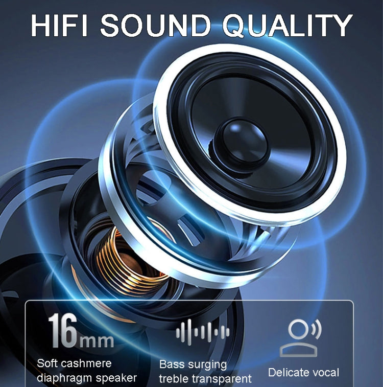 K23  TWS Hanging Ear Earphones Air Conduction Bluetooth Headset