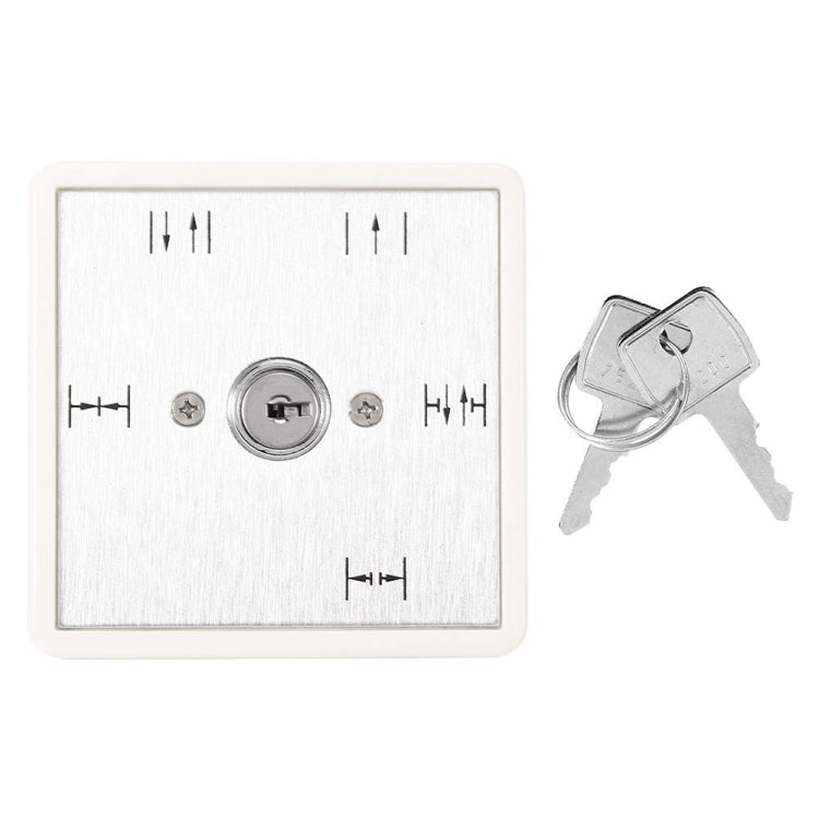 5 Position Key Switch Automatic Door Access Control, KS-FIVE