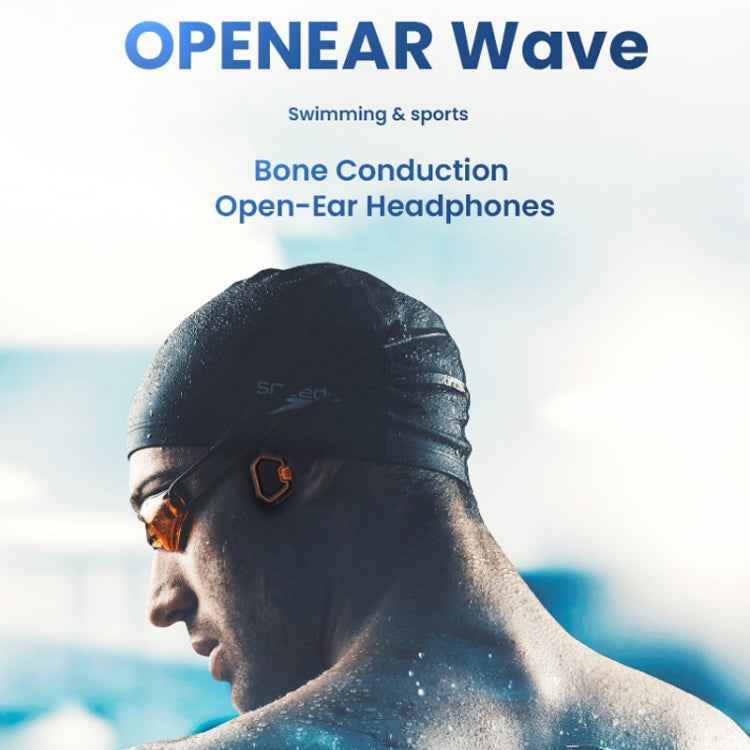 In-ear Waterproof Bone Conduction Earphone Magnetic Charging Swimming Sports Bluetooth Earphone
