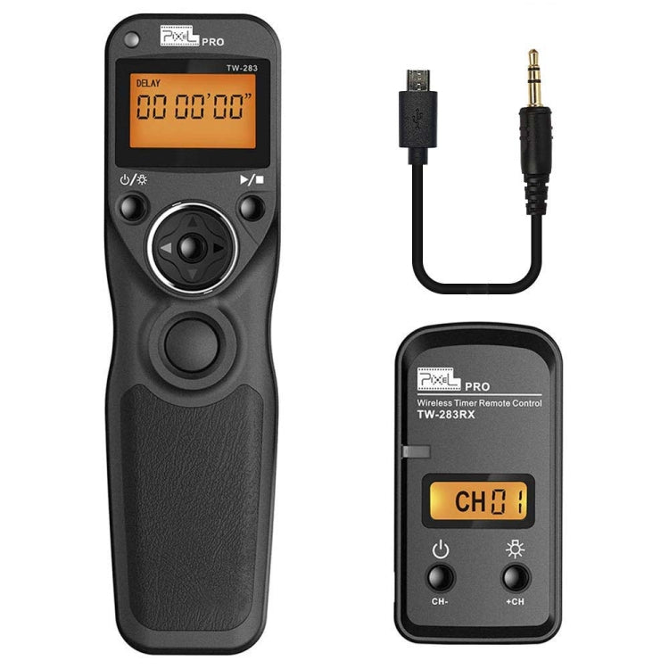Pixel TW283 Shutter Wireless Delay Remote Control SLR Shutter Flasher, For Canon E3, For Canon N3, For Nikon DC0, For Nikon DC2, For Sony S1, For Sony S2, For Instax 90, For Instax E3
