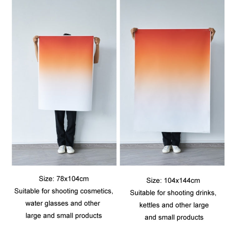 78x106cm Gradient Background Paper Photography Portrait Photo Props, 78x106cm