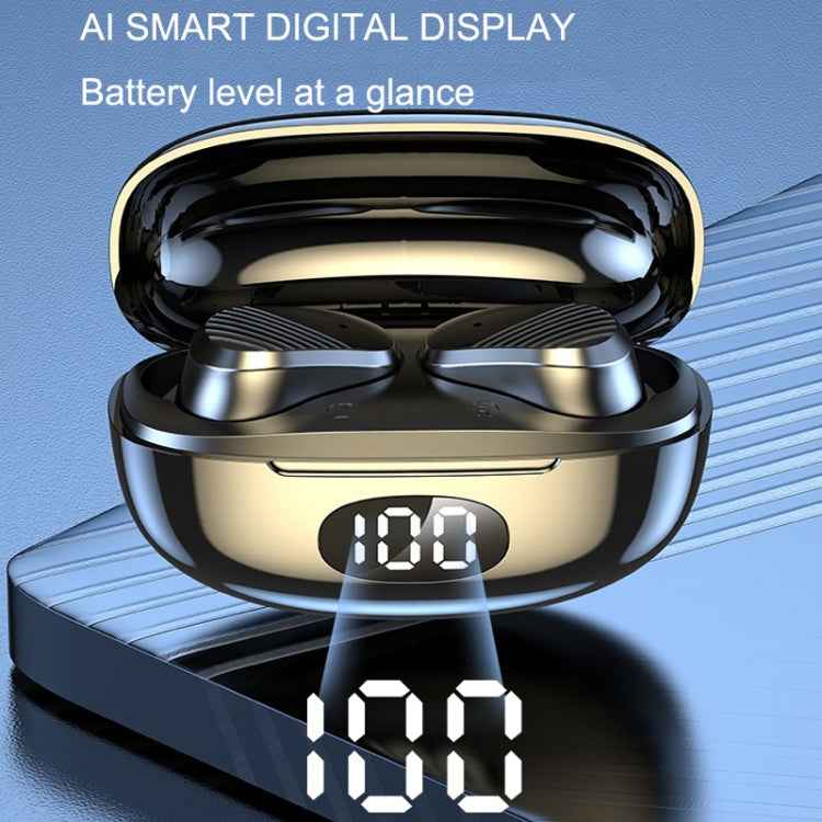 Digital Display Earphones In-Ear High Power Gaming Wireless Sports TWS Earphones