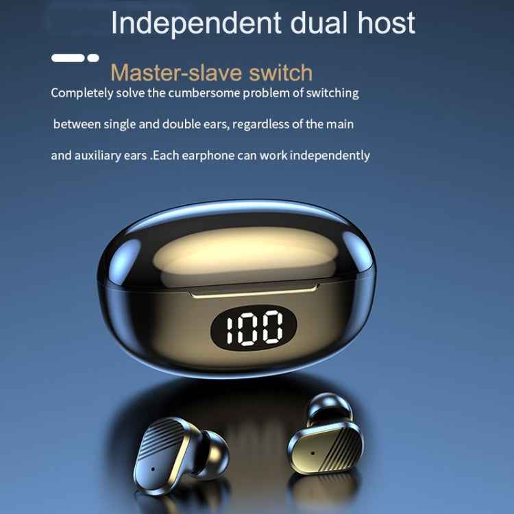 Digital Display Earphones In-Ear High Power Gaming Wireless Sports TWS Earphones