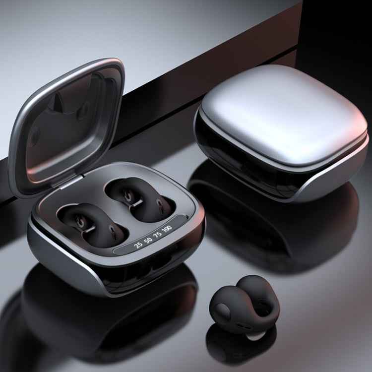 JX80 TWS Wireless Bone Conduction Clip-On Ear Noise Reduction Bluetooth Headset