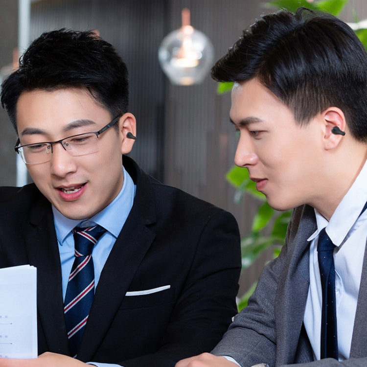 JX80 TWS Wireless Bone Conduction Clip-On Ear Noise Reduction Bluetooth Headset