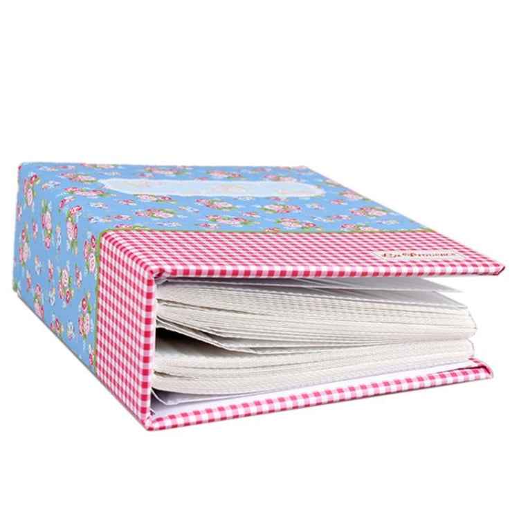 6 inch 100 Sheets 4R Small Floral Flower Pocket Photo Album