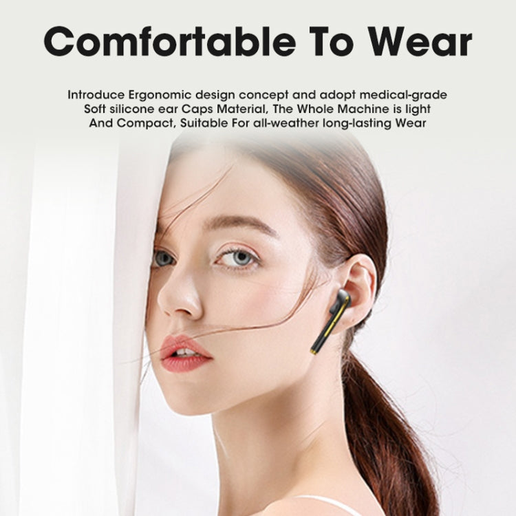 X1 TWS  LED Digital Display Wireless Noise Reduction Sport Bluetooth Headphone