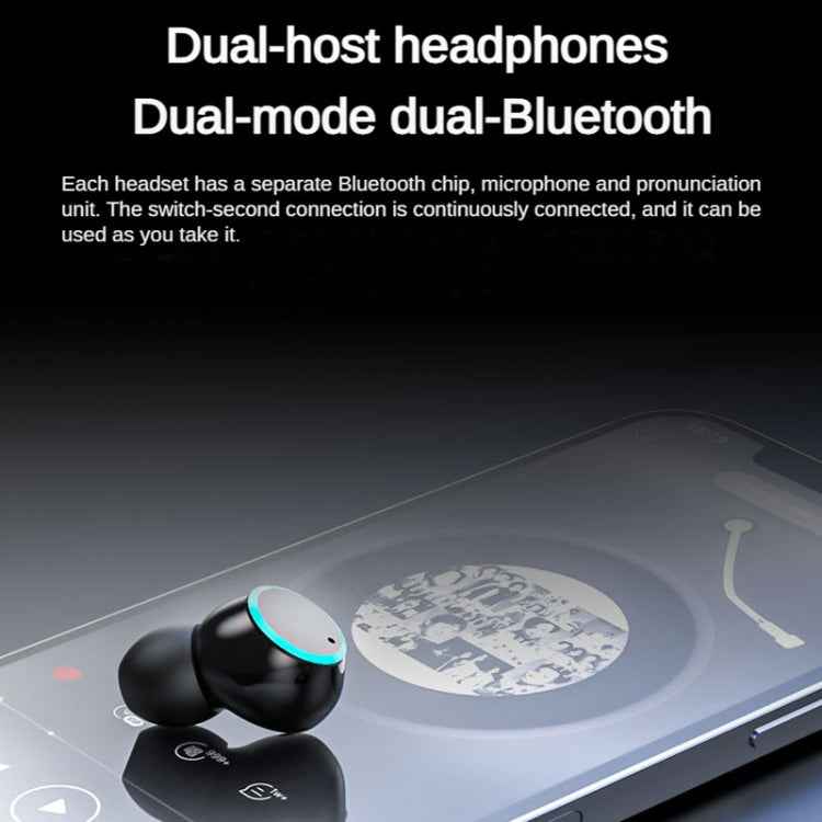 In-Ear Binaural Noise Reduction Wireless Bluetooth Earphones with Power Bank Function
