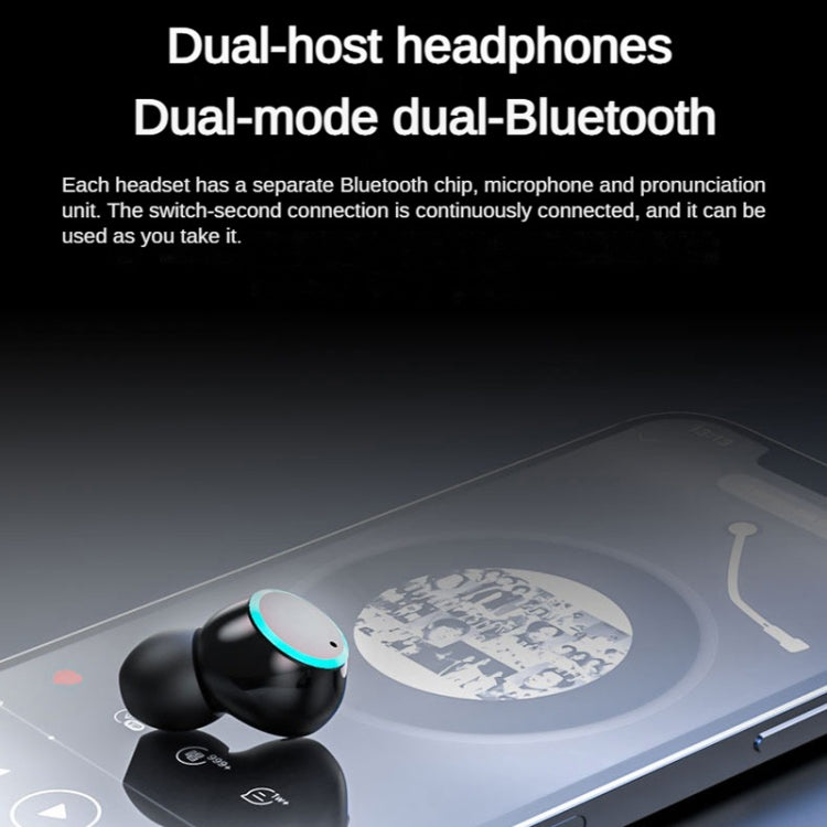 In-Ear Binaural Noise Reduction Wireless Bluetooth Earphones with Power Bank Function