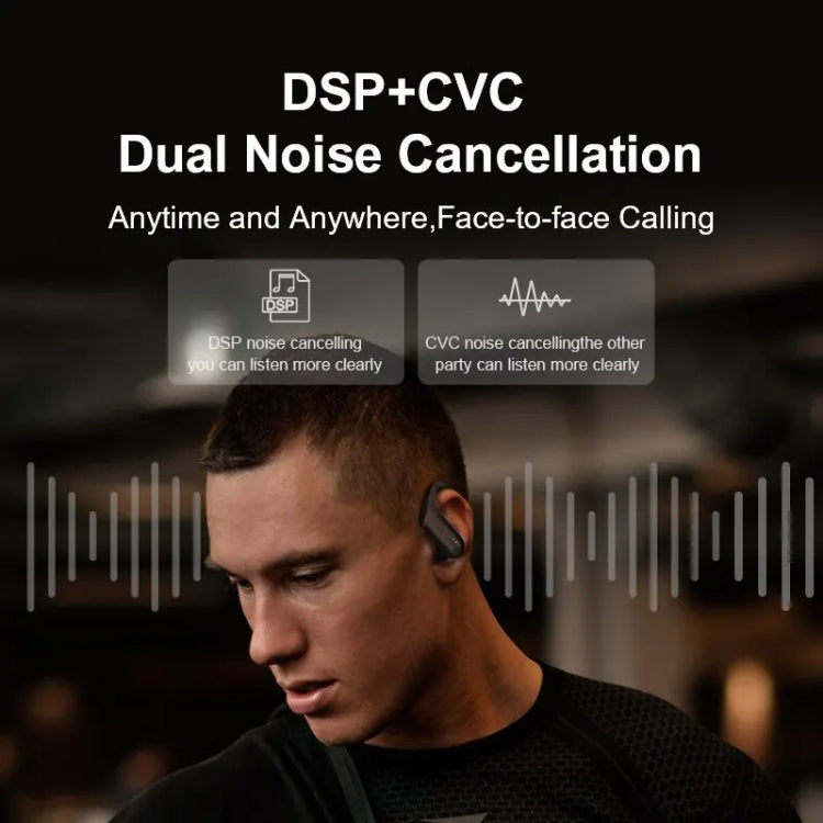 TWS Ear-mounted Noise Reduction LED Dual-battery Display Bluetooth Earphones, T16 (Black), T16 (Blue), T17 (Black)