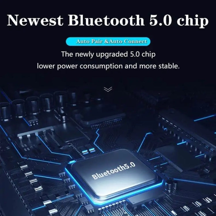 TWS Ear-mounted Noise Reduction LED Dual-battery Display Bluetooth Earphones, T16 (Black), T16 (Blue), T17 (Black)