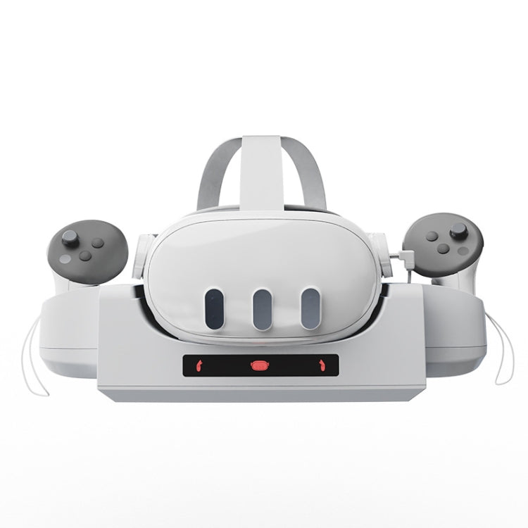 For Meta Quest 3 VR Helmet Charging Base Wall-mounted Fast Charging Rack With LED Indicator