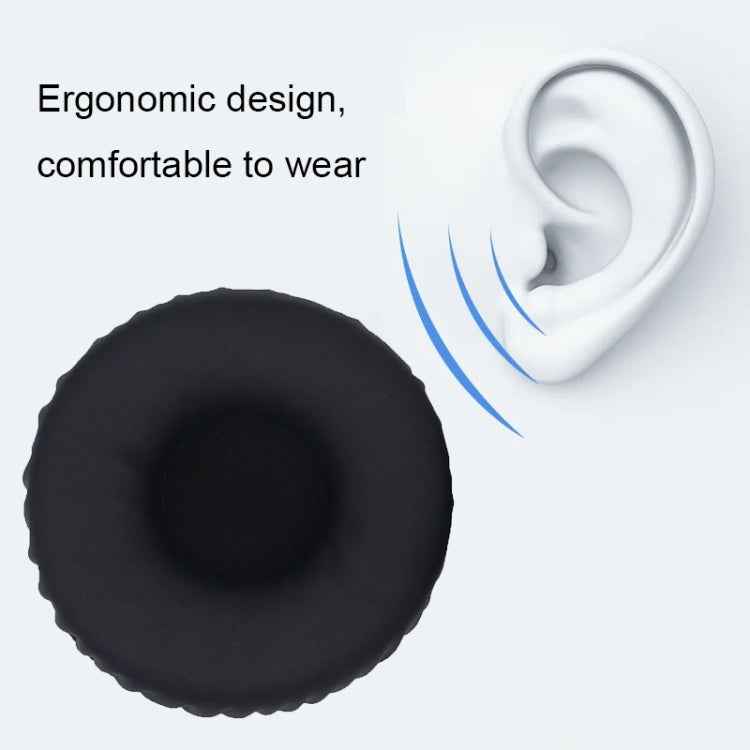 2pcs For Sony WH-XB700 Headphone Sponge Leather Case Earmuff Protective Cover